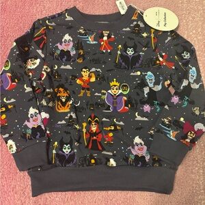 Little Sleepies Villain Print Kids Sweatshirt - Multicolor